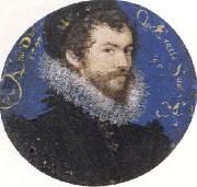 Nicholas Hilliard Self-Portrait,Aged Thirty oil painting artist